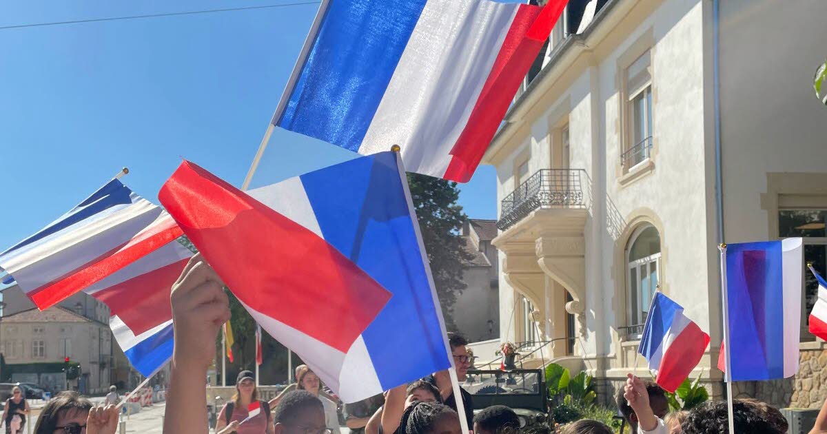 Photos . Libération de la ville de Saint-Max commémorée pour la première fois