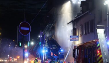 Strasbourg. Incendie en cours dans le quartier de Koenigshoffen, les secours sont sur place