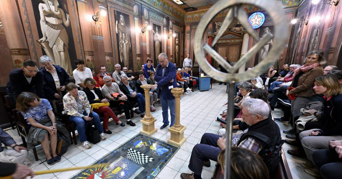 Photos. La loge maçonnique Saint-Jean de Jérusalem, à Nancy, s'ouvre au public