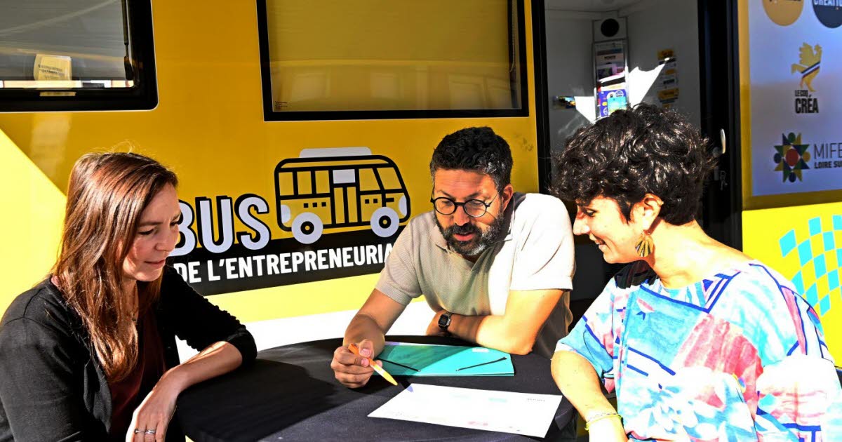 Ondaine. Un bus sillonne les quartiers prioritaires pour aider les habitants à se lancer dans l'entrepreneuriat