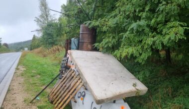 Meurthe-et-Moselle. Le radar de chantier de la voie de contournement à Malzéville recouvert d’immondices