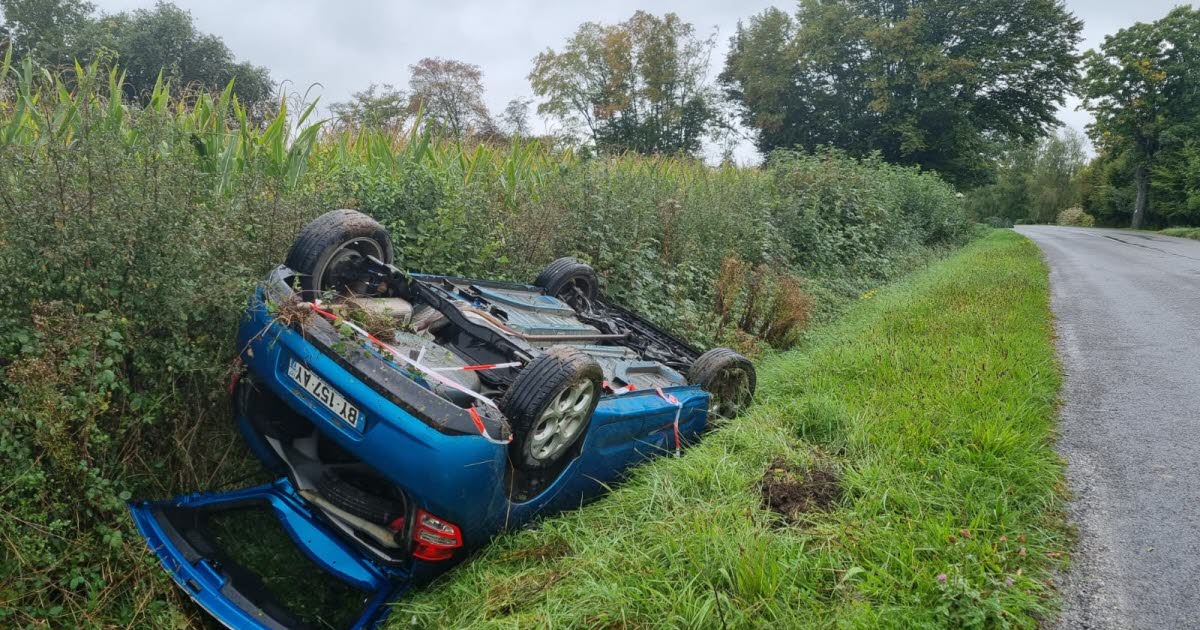 Saint-Étienne-en-Bresse. Une femme enceinte se blesse dans un accident de la route