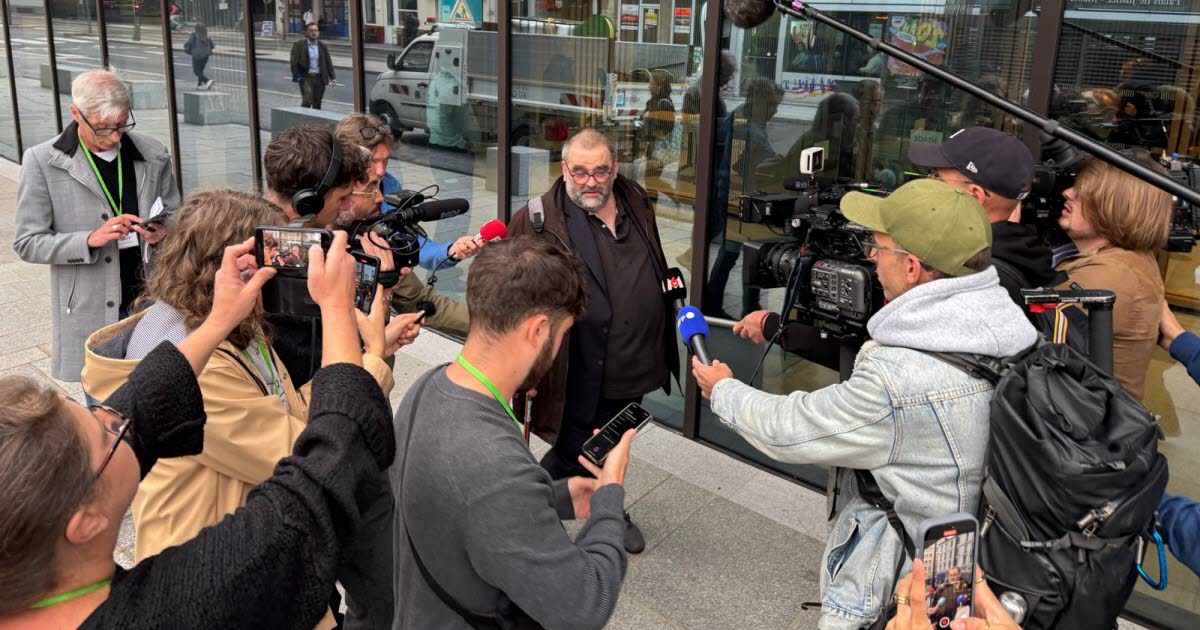 l'audience est ouverte, Pierre Gauttieri se défendra lui-même