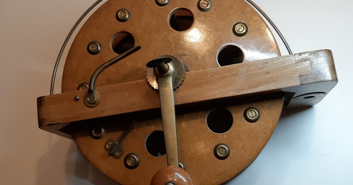 l'étonnante collection de moulinets de pêche de Pierre