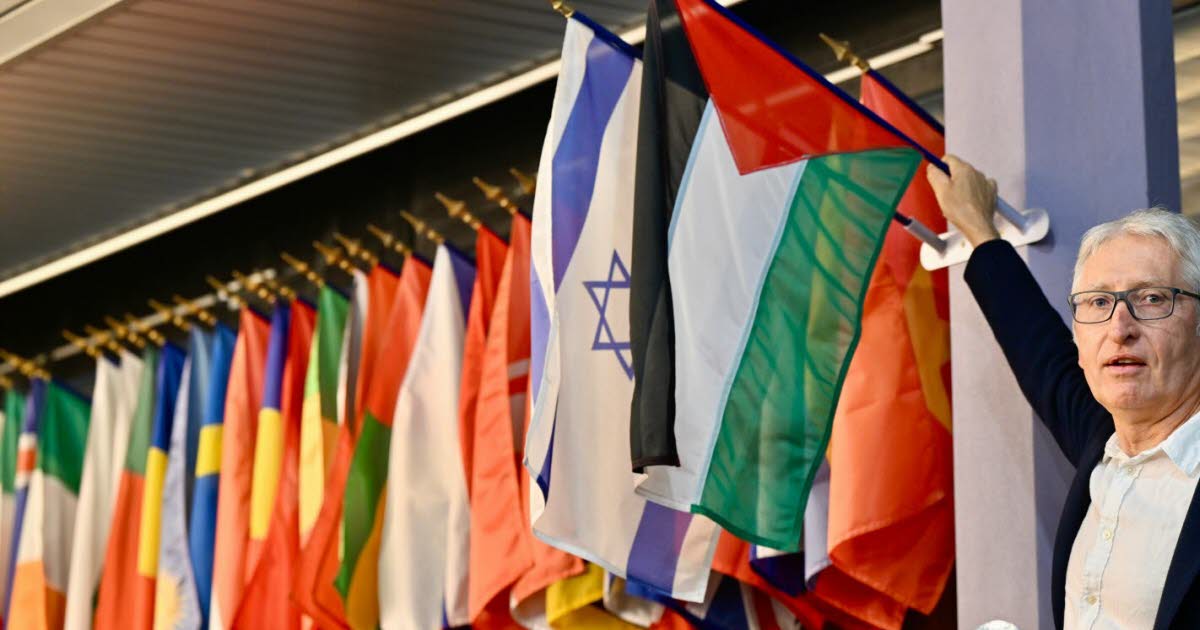 Meurthe-et-Moselle. Le drapeau palestinien mis en avant dans la mairie de Vandœuvre-lès-Nancy
