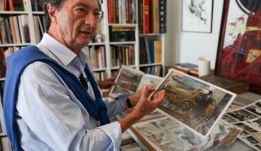 Reportage. 500 planches de BD appartenant à Michel-Édouard Leclerc débarquent… à Grenoble