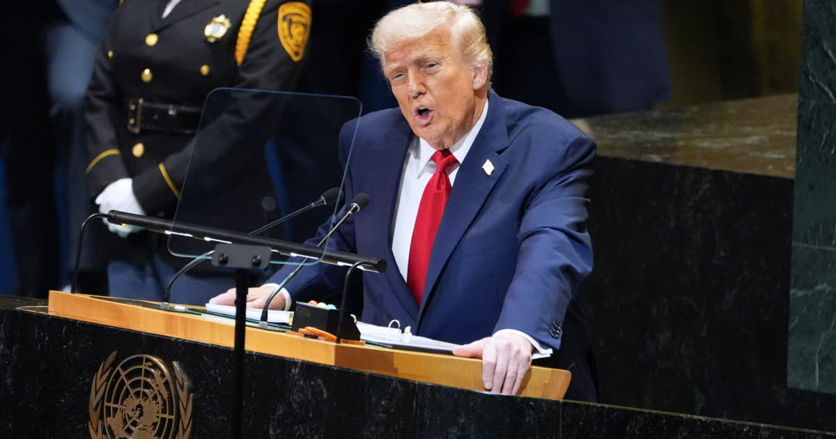 États-Unis. Guerre en Ukraine, Palestine, immigration... Donald Trump critique l'ONU pendant son discours