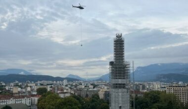c’était quoi cet hélicoptère au-dessus du parc Paul-Mistral ?