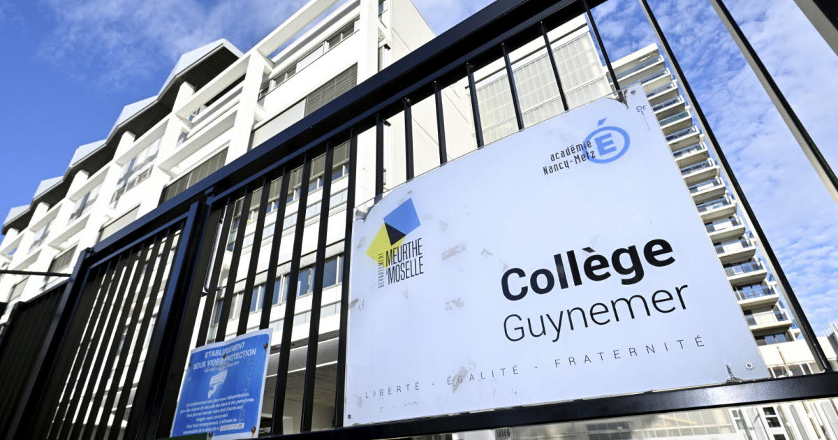 Nancy. Il pleut dans les salles de cours, le collège Guynemer fermé