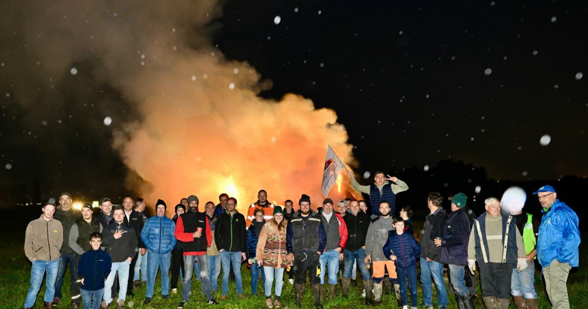 Photos. Ville-en-Vermois : les agriculteurs en colère