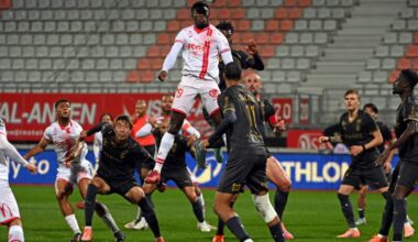 Photos. L'AS Nancy Lorraine piégée sur sa pelouse par le Stade de Reims