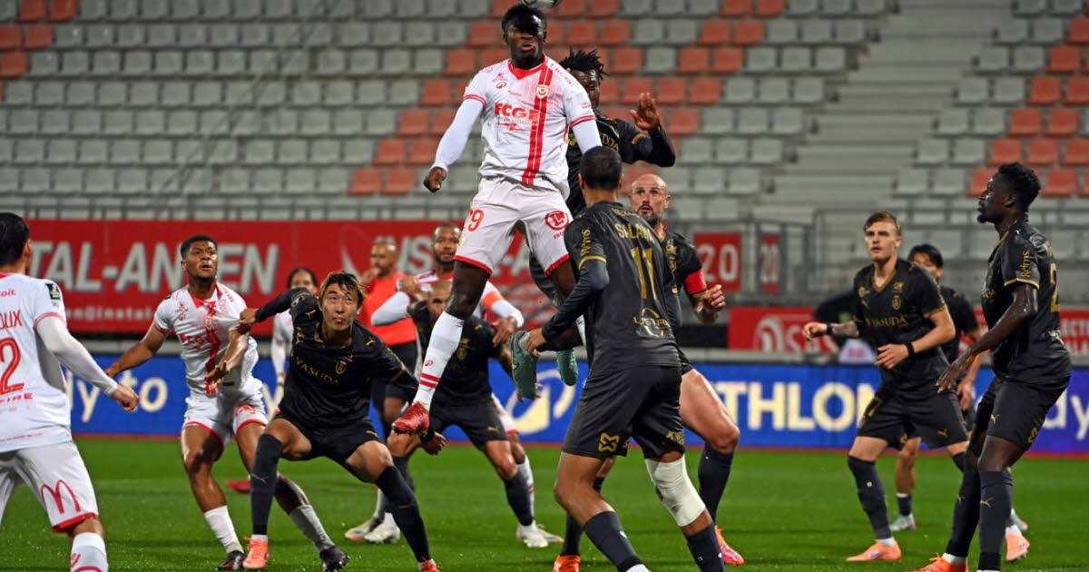 Photos. L'AS Nancy Lorraine piégée sur sa pelouse par le Stade de Reims