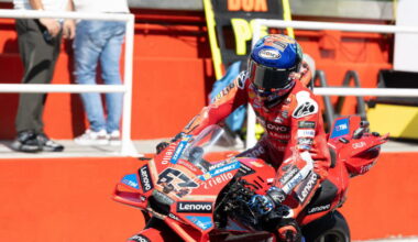 Pecco Bagnaia revit et décroche la pole, Marc Marquez en première ligne