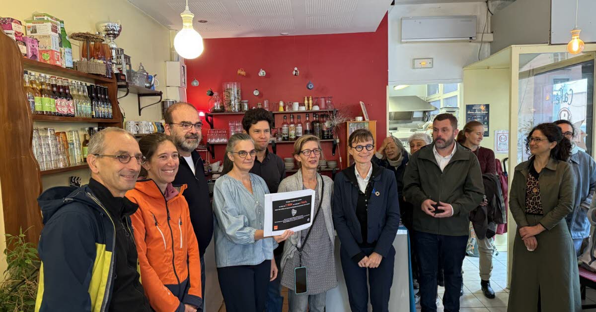 Grenoble. La fondation Orange remet 2 500 € pour sauver le restaurant L’Atypik