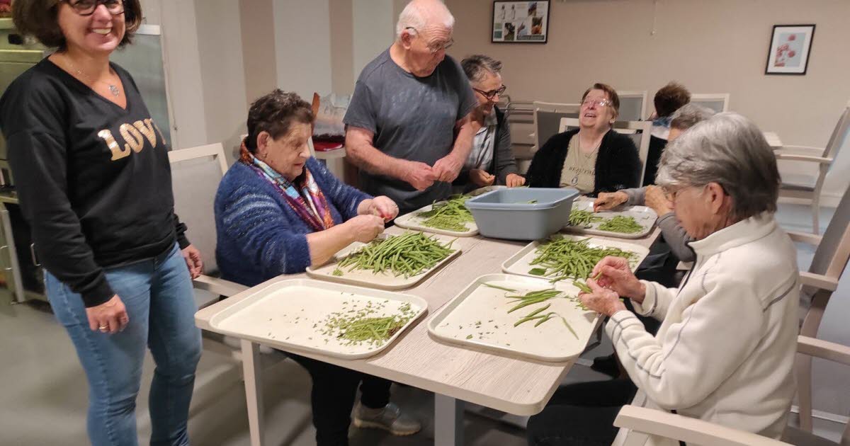 Saint-Étienne-de-Saint-Geoirs. 7 kilos d’haricots verts équeutés
