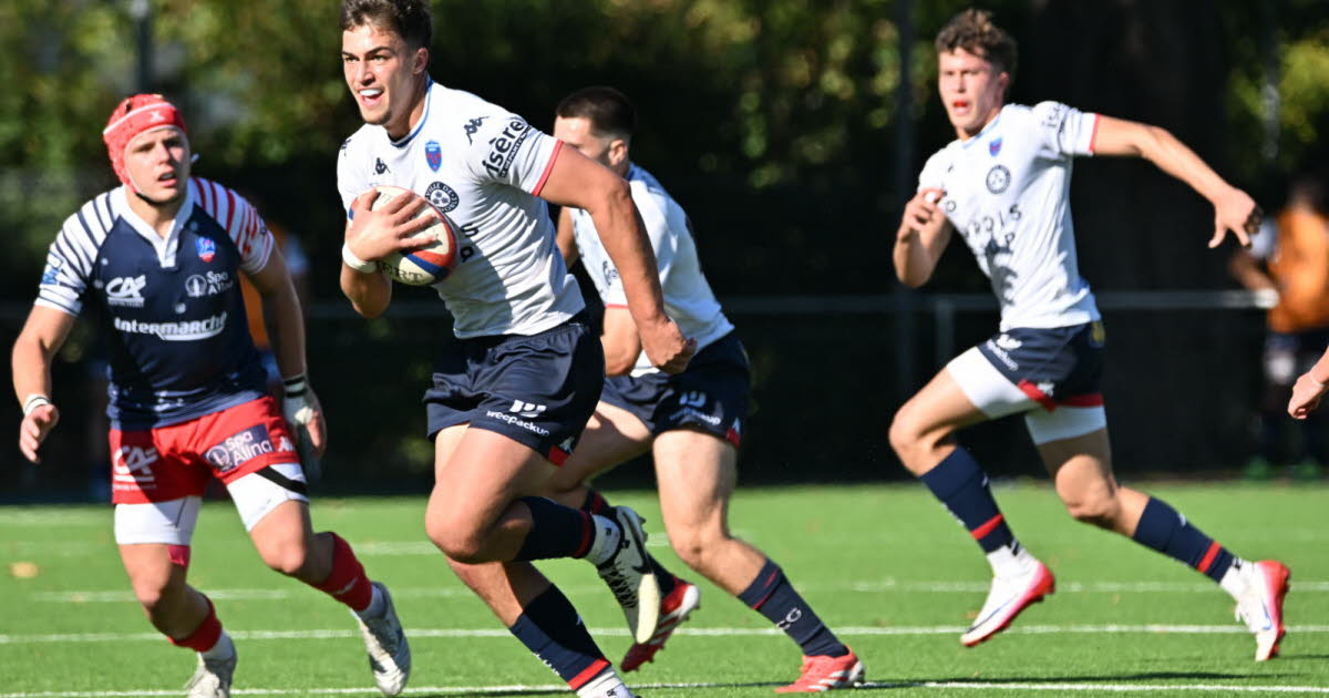 Reichel Espoirs Élite. Sept essais et une première victoire pour les Espoirs du FCG