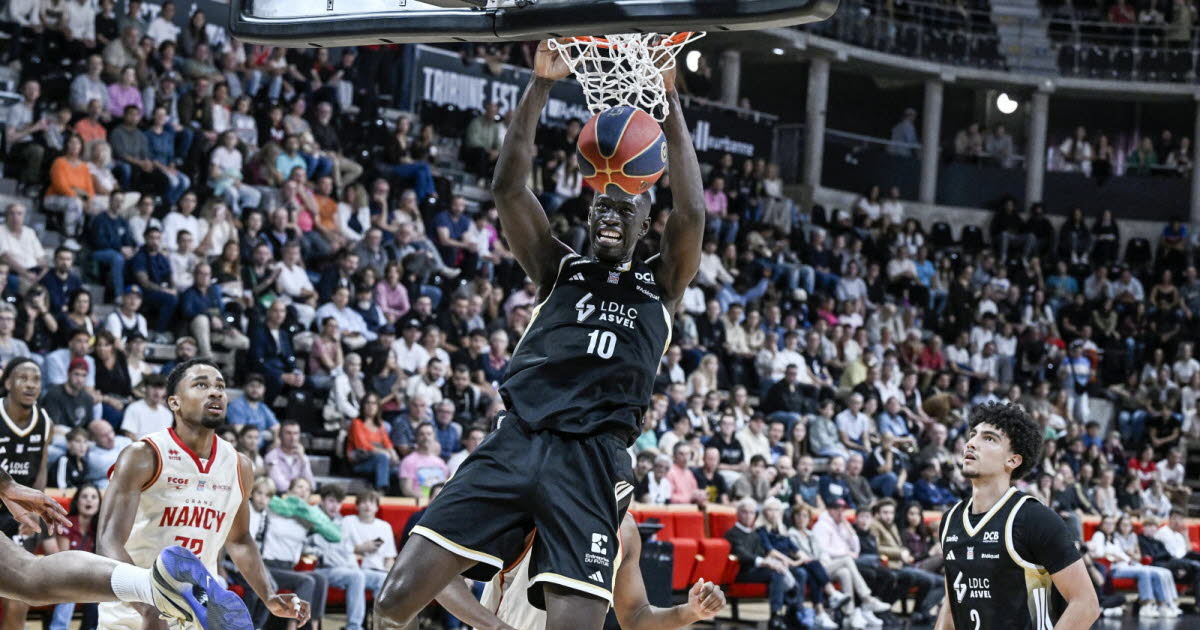Basket. L'Asvel écrase Nancy pour sa rentrée