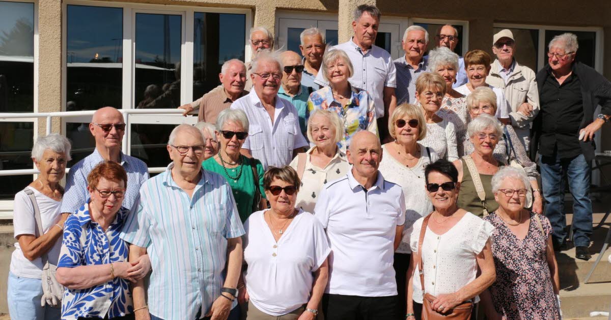 La Talaudière. Les classards 65 fêtent leurs 80 printemps