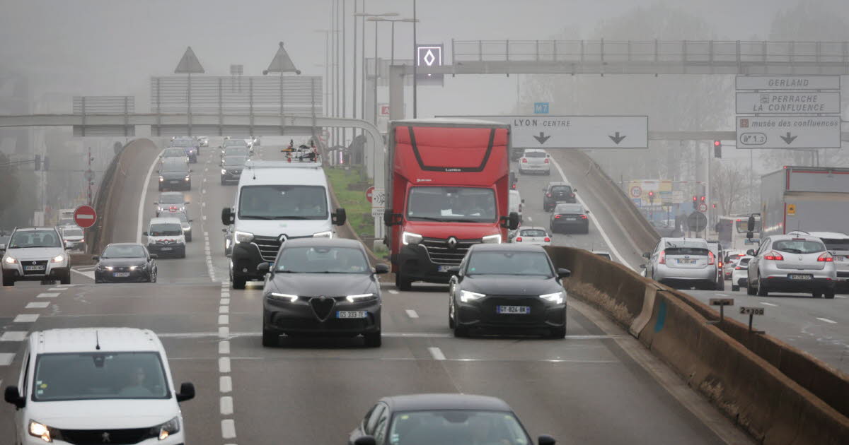 du mieux sur les routes autour de Lyon, ça coince encore sur l'A7 et la M6