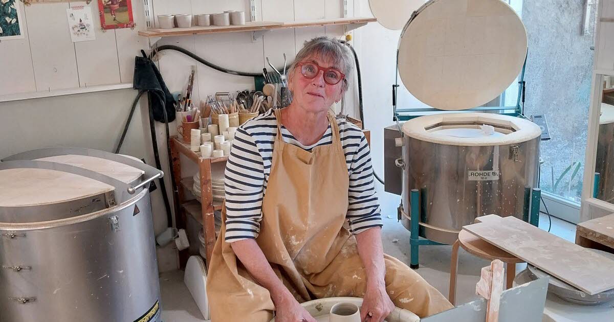 Jura. Architecte puis enseignante, cette habitante d'Arbois s’adonne aujourd’hui à la céramique