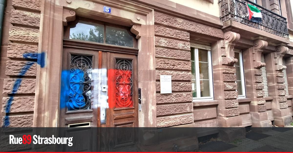Strasbourg. Un immeuble affichant des drapeaux palestiniens vandalisé