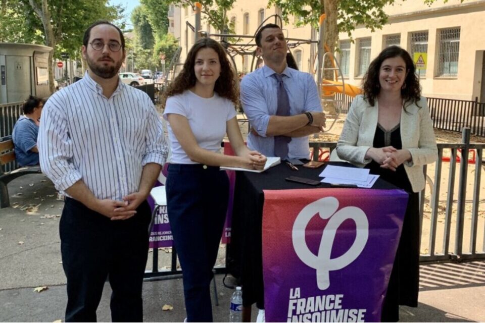A Montpellier, LFI a désigne 4 chef de file : Antoine Bertrand, Livia Jampy, Rhany Slimane et Nathalie Oziol