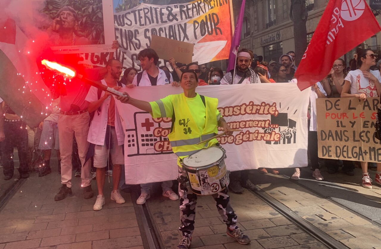 "Bloquons Tout" à Montpellier : un raz-de-marée de ras-le-bol