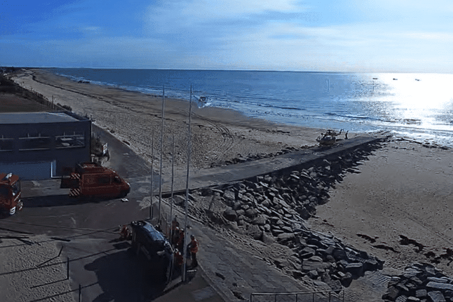 Une voiture fauche quatre piétons près de la plage de Pirou, un mort et trois blessés graves