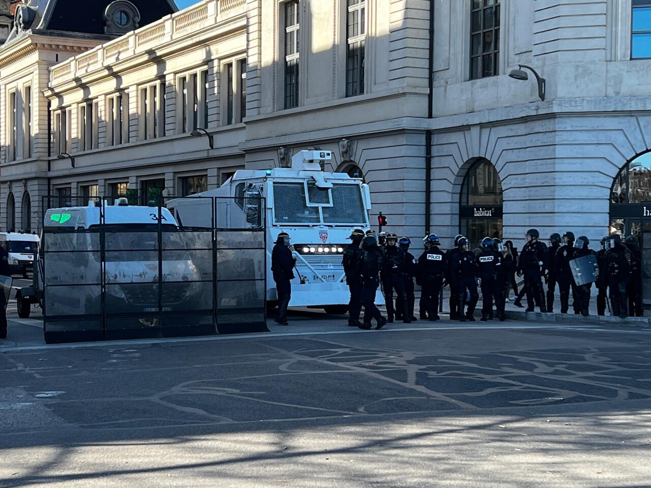 voici le dispositif exceptionnel de la police à Lyon