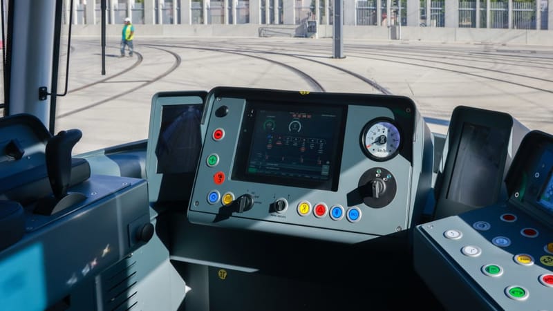 Nouvelle rame de tramways marseillais.