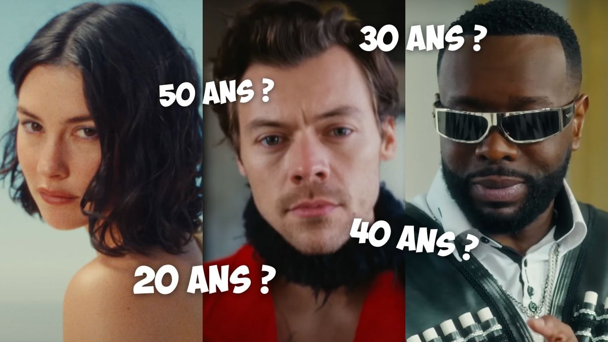 choisis 5 tubes des années 2020 et on devinera ton âge