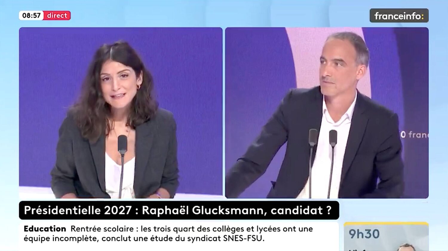 [SATIRE À VUE] Petite réunion familiale sur le plateau de France Info