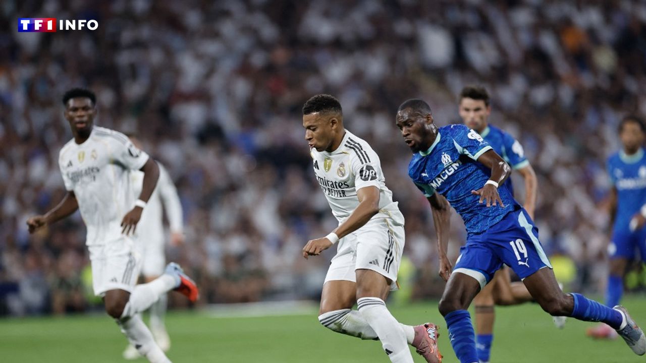 Real Madrid-OM : un doublé de Kylian Mbappé gâche le retour des Marseillais en Ligue des champions