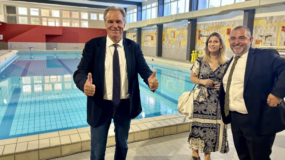 Avec la piscine du lycée Marseilleveyre, Renaud Muselier fait la leçon à Benoît Payan