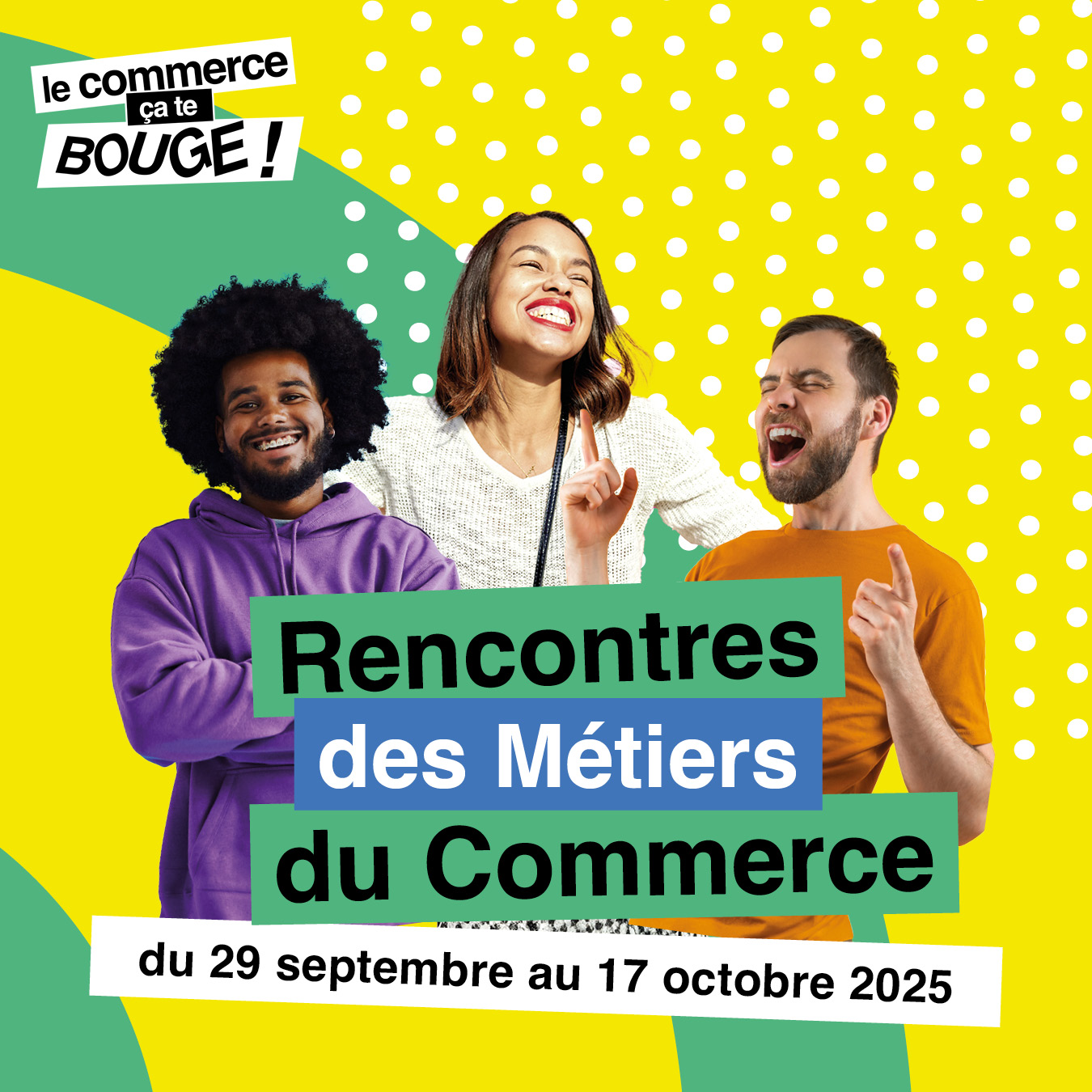 affiche Rencontres des Métiers du Commerce 25