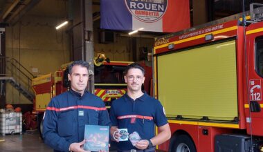 Mugs, t-shirts personnalisés, écussons... Les pompiers de Rouen proposent des goodies en ligne