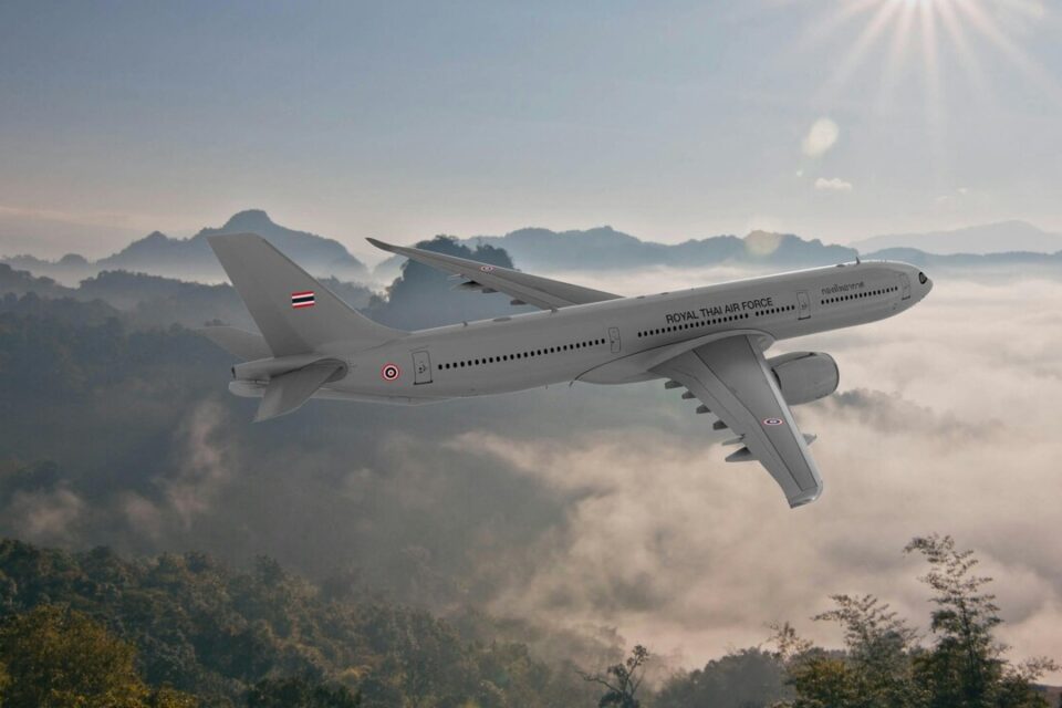 jeudi : la Royal Thai Air Force (RTAF) a donc commandé un Airbus A330 MRTT+.
