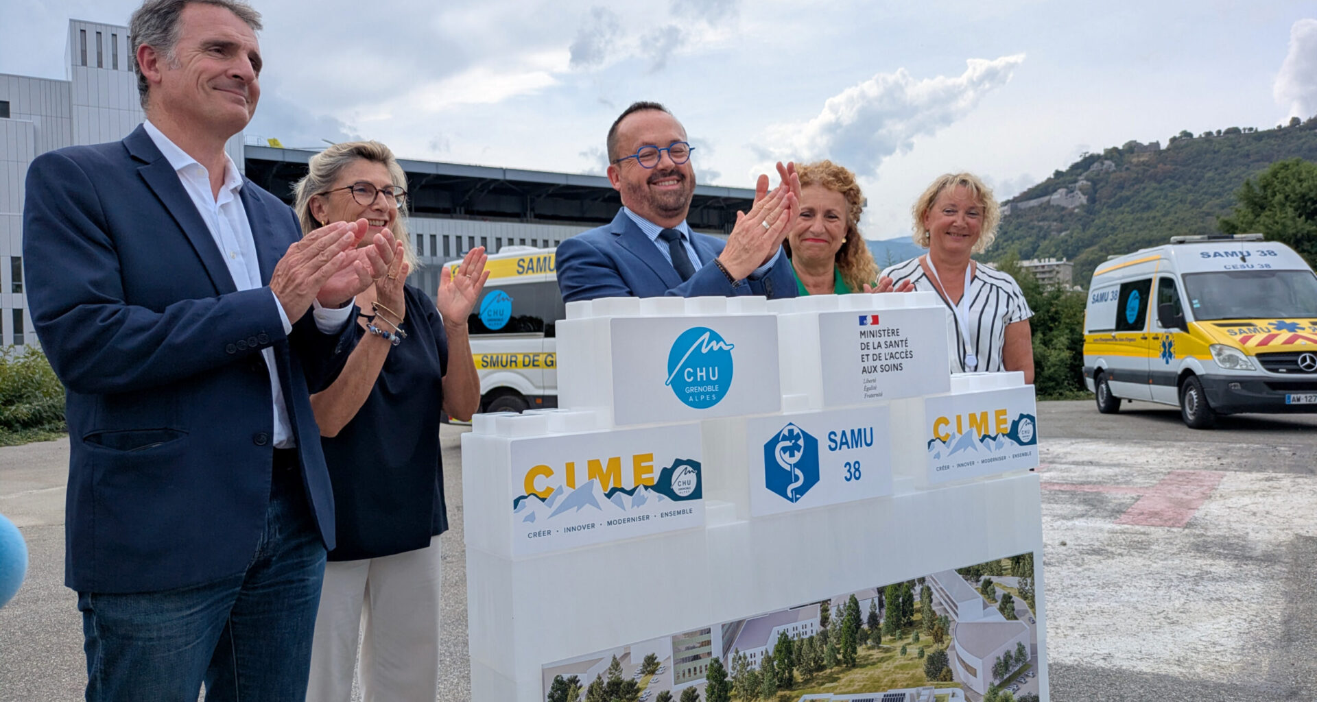 La construction du nouveau Samu-Smur commence