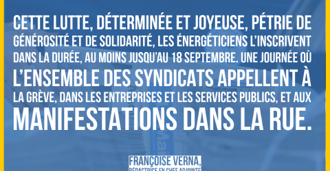 « Ceux qui vivent, ce sont ceux qui luttent »