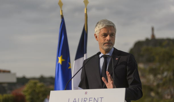 Selon Mediapart, Laurent Wauquiez a été l'objet de propos calomnieux. Photo archives Michel Taffin