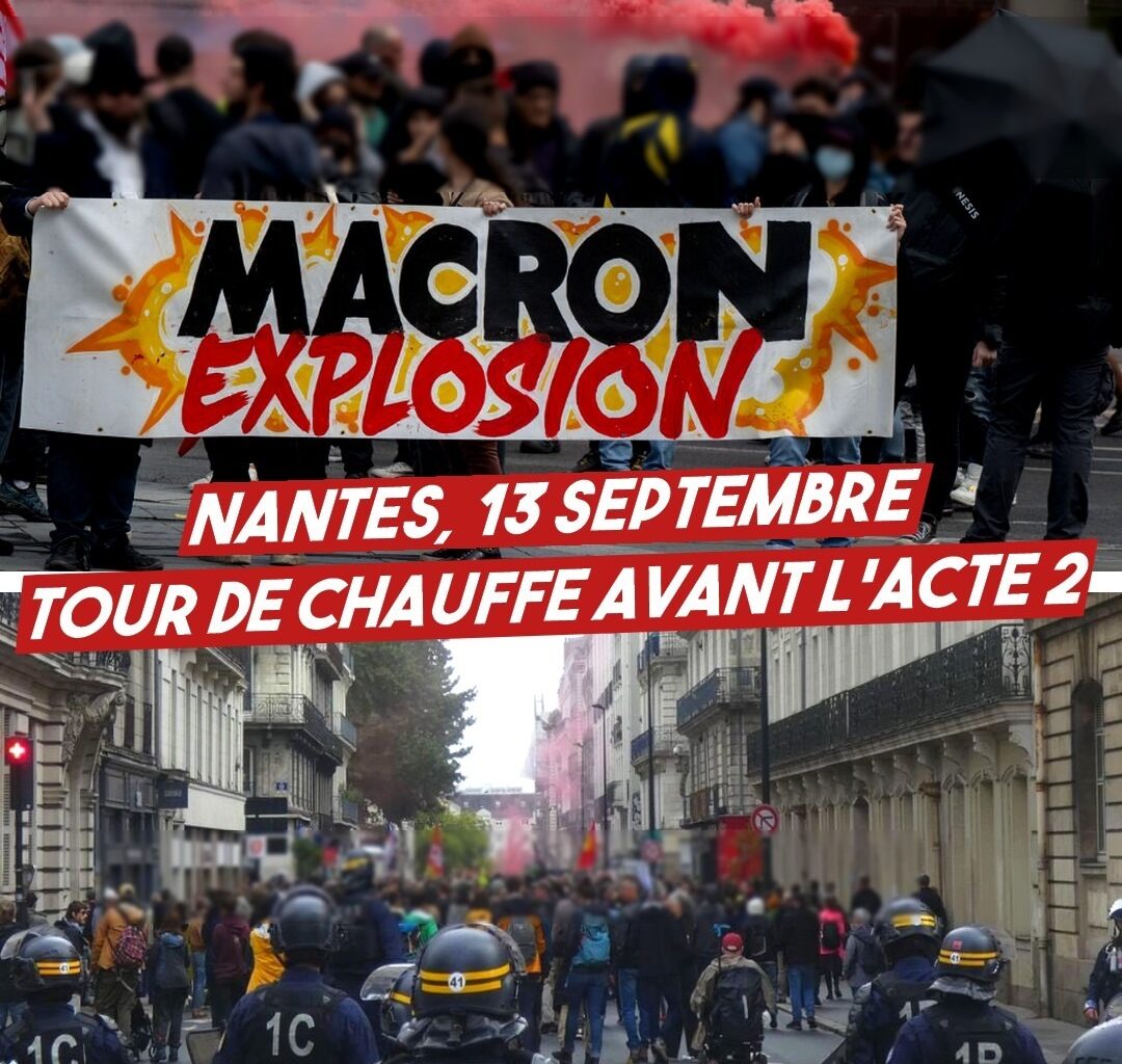 4000 personnes à l'appel de "bloquons tout" avant le deuxième acte