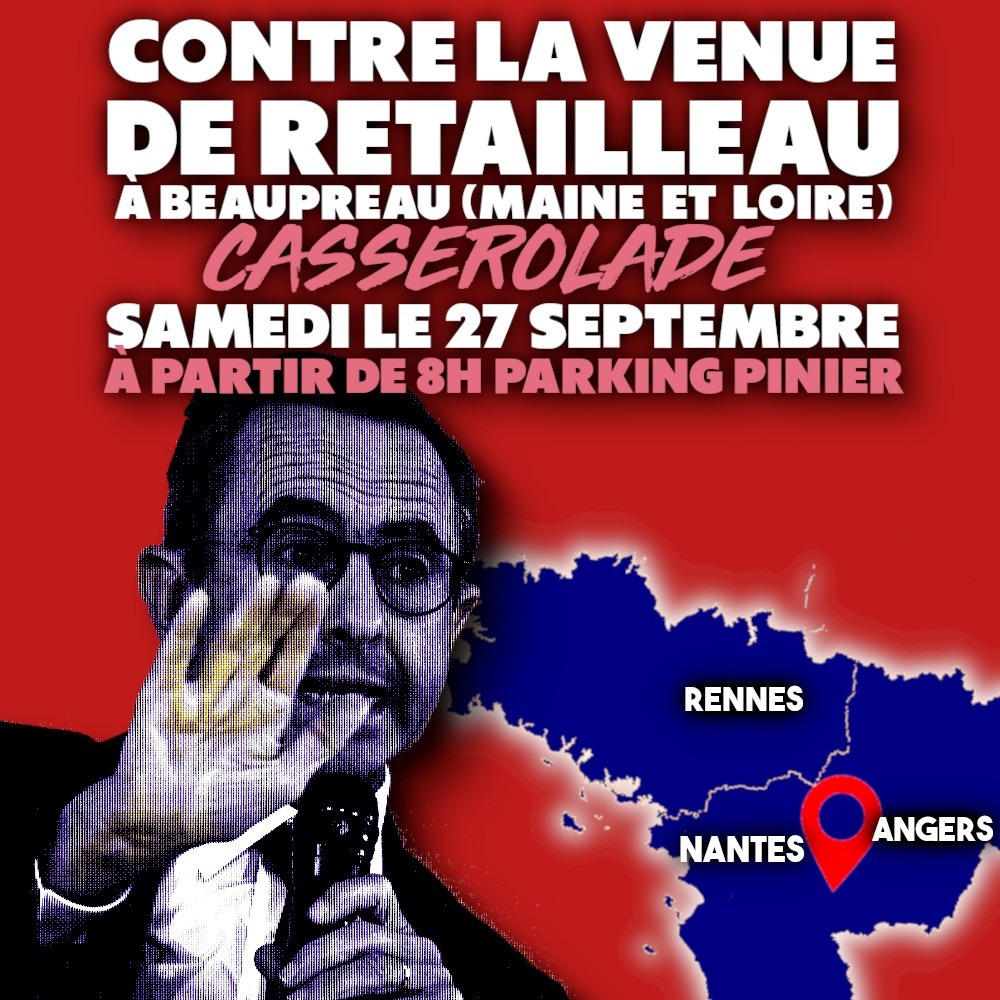Bruno Retailleau sera en campagne avec Les Républicains à Beaupréau ce samedi.