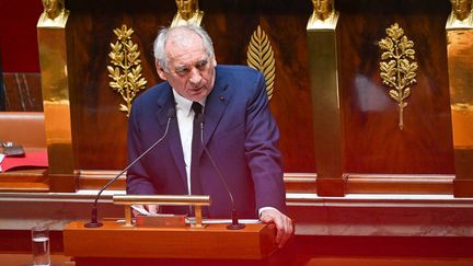 Le Premier ministre François Bayrou s'exprime devant l'Assemblée nationale à Paris, le 8 septembre 2025.