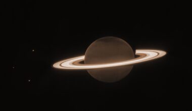 De mystérieuses structures découvertes par le télescope James Webb dans l’atmosphère de Saturne