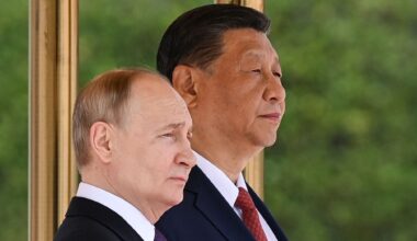 Vladimir Poutine et Xi Jinping. DR.