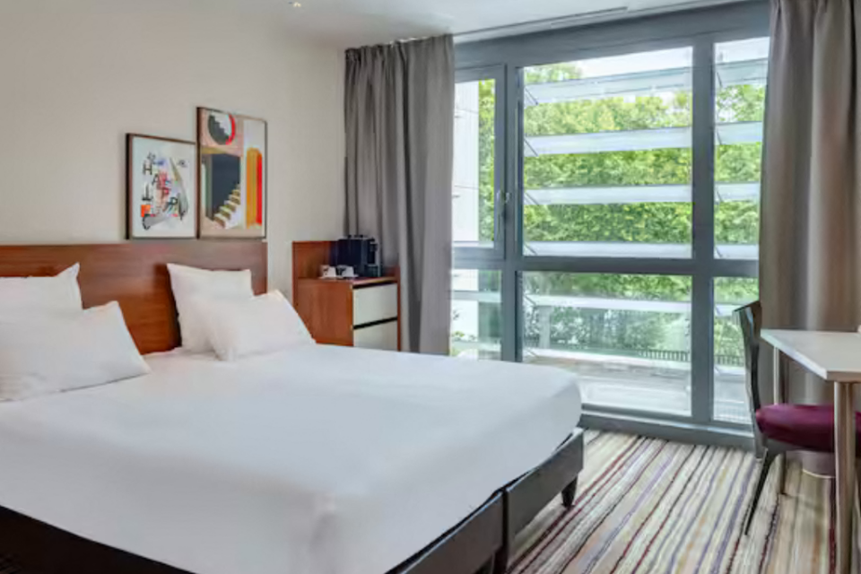 Les chambres du Spark by Hilton de Lyon Ouest.