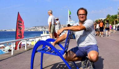 Cet inventeur revisite l'emblématique chaise bleue de Nice : une édition limitée lancée