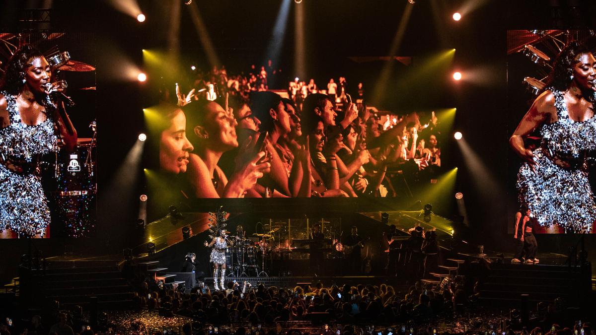 En mai 2023, lors du concert d’Aya Nakamura.