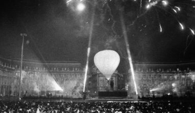 En 1987, 30 000 personnes réunies pour la Nuit Gironde à Bordeaux