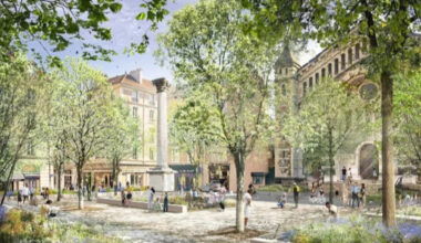 coup d'envoi des travaux de la place de Metz